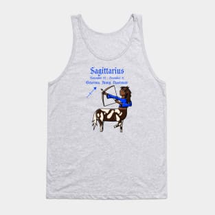 Sagittarius Zodiac Sign Dates & Traits Tank Top